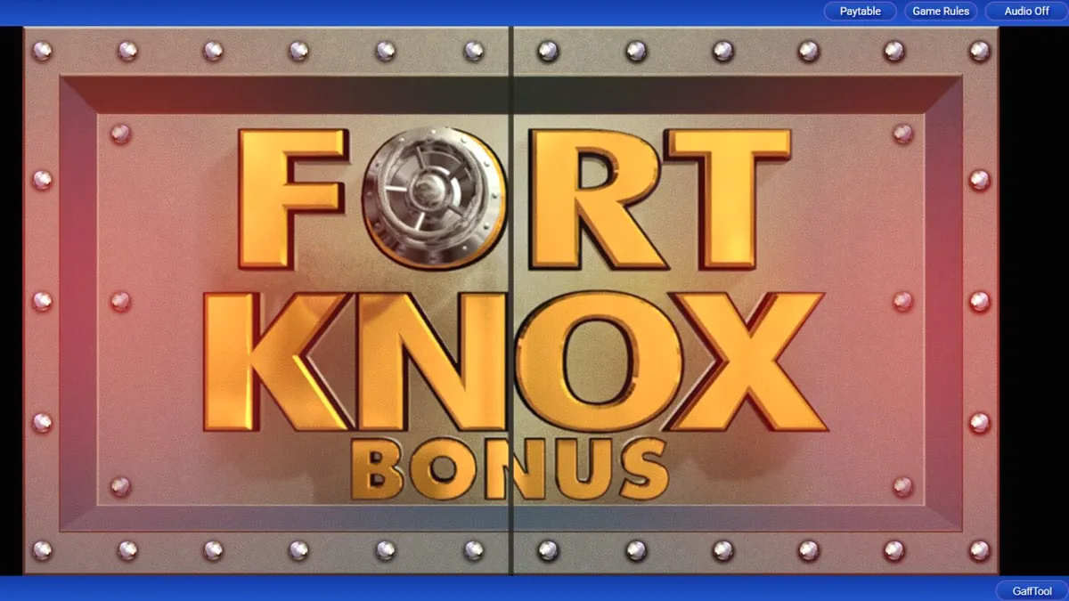 Fort Knox Da Vinci Diamonds slot machine interface with Renaissance art and vault theme