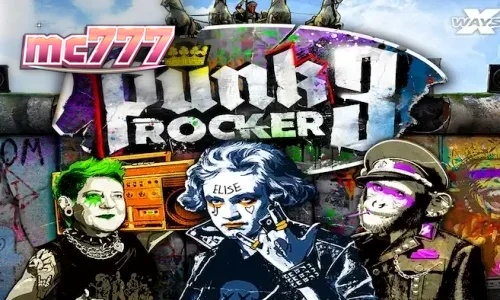 Tampilan visual slot Punk Rocker 3 dengan tema punk Berlin yang ikonik